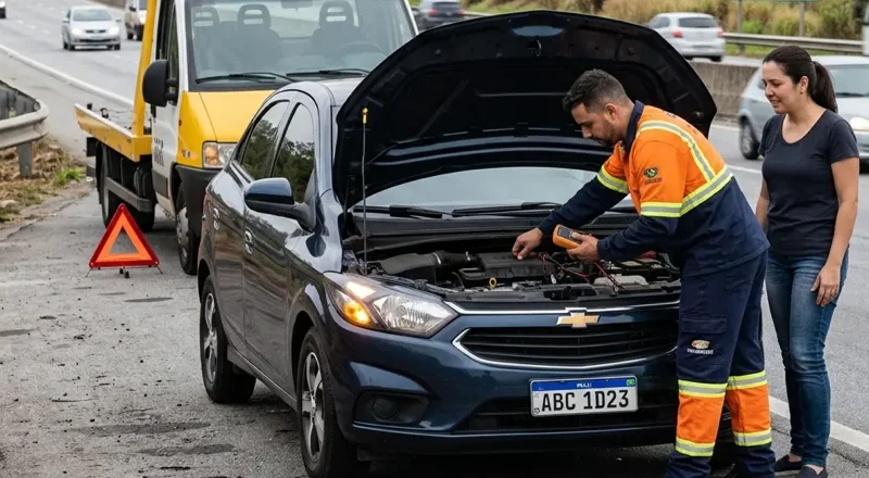 Auto socorro 24h em Belém – pane elétrica, mecânica e bateria fraca